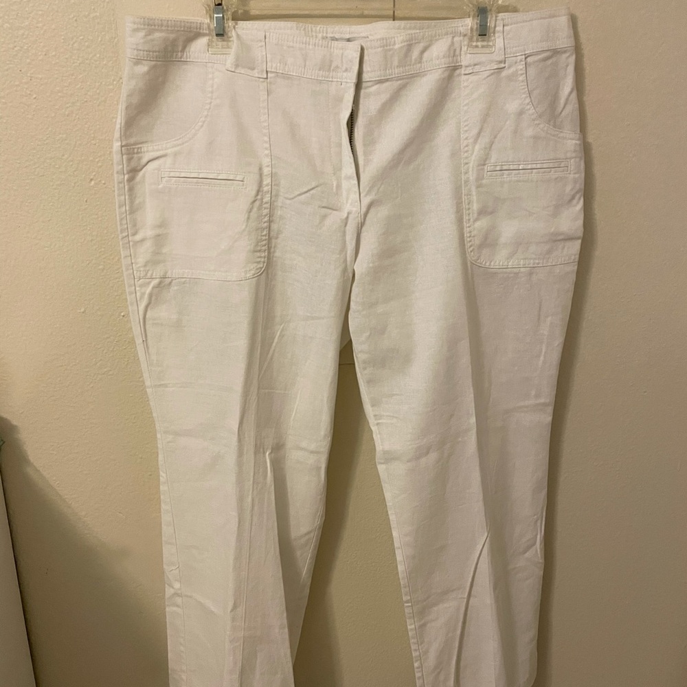 Linen capris
